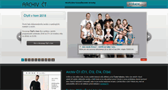 Desktop Screenshot of ct-archiv.cz